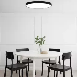Lampa sufitowa plafon LED regulacja 142W 78cm 3 BARWY czarny TUYA XUDO-5904703014973