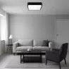 Lampa sufitowa plafon LED regulacja 32W 30cm 3 BARWY czarny XUDO-5904703014874