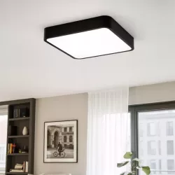 Lampa sufitowa plafon LED regulacja 32W 30cm 3 BARWY czarny XUDO-5904703014874