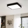 Lampa sufitowa plafon LED regulacja 32W 30cm 3 BARWY czarny XUDO-5904703014874