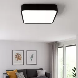 Lampa sufitowa plafon LED regulacja 32W 30cm 3 BARWY czarny XUDO-5904703014874