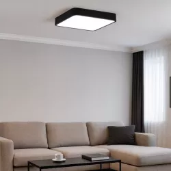 Lampa sufitowa plafon LED regulacja 32W 30cm 3 BARWY czarny XUDO-5904703014874