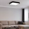 Lampa sufitowa plafon LED regulacja 32W 30cm 3 BARWY czarny XUDO-5904703014874