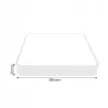 Lampa sufitowa plafon LED regulacja 32W 30cm 3 BARWY biały XUDO-5904703014867