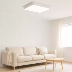 Lampa sufitowa plafon LED regulacja 32W 30cm 3 BARWY biały XUDO-5904703014867