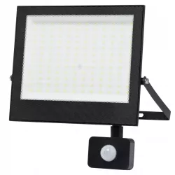 HALOGEN LED naświetlacz lampa 100W 4500K CZUJNIK RUCHU IP65 do garażu mocny-5904703028673
