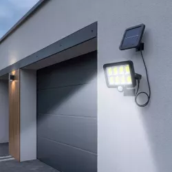 Lampa solarna uliczna LED ogrodowa Z CZUJNIKIEM zewnętrzna elewacyjna-5908263383807