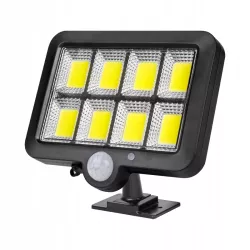 Lampa solarna uliczna LED ogrodowa Z CZUJNIKIEM zewnętrzna elewacyjna-5908263383807
