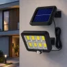 Lampa solarna uliczna LED ogrodowa Z CZUJNIKIEM zewnętrzna elewacyjna-5908263383807