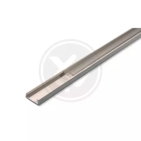 Profil LED PCV 16x7 Slim szary 2m Transparentny-5908263382930