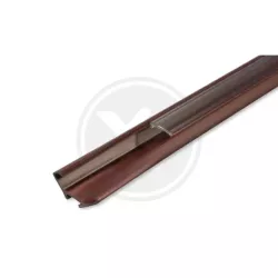 Profil LED PCV 22x12 Corner brązowy 1m Transparen-5908263382978