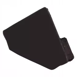 Zaślepka do profilu narożnego Master LED PCV Corner pełna czarna-5908263383135