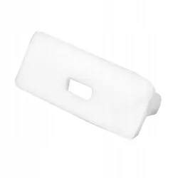 Zaślepki do profili LED PCV Slim z otworem biała-5908263383296