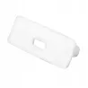 Zaślepki do profili LED PCV Slim z otworem biała-5908263383296