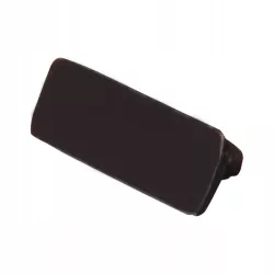 Zaślepka do profili LED PCV Slim 16x7 czarna-5908263383241