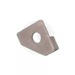 Zaślepka Master LED PCV Corner z otworem szara-5908263383180