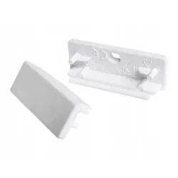 KOMPLET zaślepki BIAŁE do profilu WIDE - 2szt-5908263382961