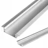 Profil Aluminiowy LED 2m wpuszczany Do Taśmy z Kloszem zaślepka uchwyt-5908263382459