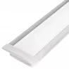 Profil Aluminiowy LED 2m wpuszczany Do Taśmy z Kloszem zaślepka uchwyt-5908263382459