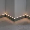Profil Aluminiowy LED 2m wpuszczany Do Taśmy z Kloszem zaślepka uchwyt-5908263382459