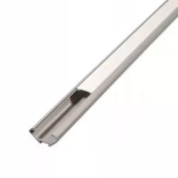 Profil narożny LED PCV do taśm 8 10 mm + Klosz 1m-5908263382947