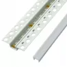 PROFIL LED wpuszczany wpust DO PŁYT KARTON GIPS 2M biały klosz mleczny-5908263389793