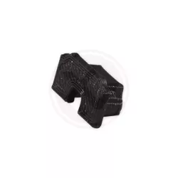 Zaślepka Master LED PCV Slick z otworem czarna-5908263383203