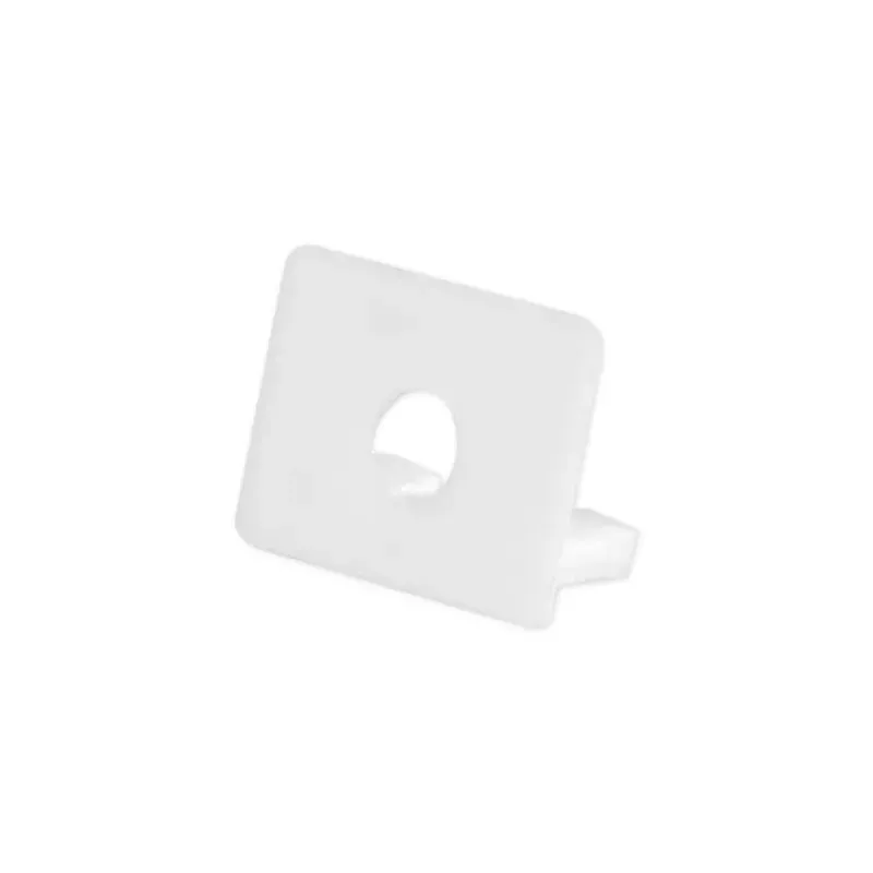 Zaślepka Master LED PCV GK Glazura z otworem biała-5904703006459