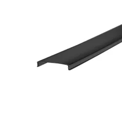 Klosz do profili Masterled GK 12mm 2m czarny-5904703003533