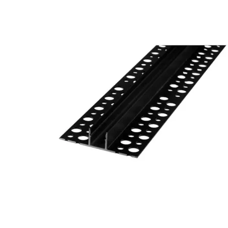 Profil Led Masterled GK do płytek 2m czarny.-5904703003434