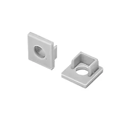 Zaślepka Masterled GK 10mm szara z otworem-5904703027362