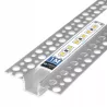 PROFIL LED aluminiowy 10mm do GK karton gips płytek kafli glazur 2m + klosz-5904703015451