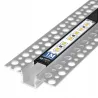 PROFIL LED aluminiowy 10mm do GK karton gips płytek kafli glazur 2m + klosz-5904703015451