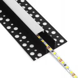 Profil LED aluminiowy do płyt GK gipsowych Natynkowy 2m GK szeroki-5904703015840