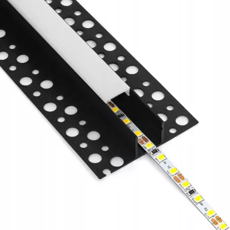 Profil LED aluminiowy do płyt GK gipsowych Natynkowy 2m GK szeroki-5904703015840