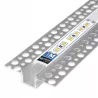 PROFIL LED aluminiowy WPUSZCZANY 10mm do GK płytek kafli glazur 1m + klosz-5904703016090
