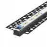 PROFIL LED aluminiowy WPUSZCZANY 10mm do GK płytek kafli glazur 1m + klosz-5904703016083