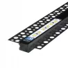 PROFIL LED aluminiowy WPUSZCZANY 10mm do GK płytek kafli glazur 1m + klosz-5904703016083