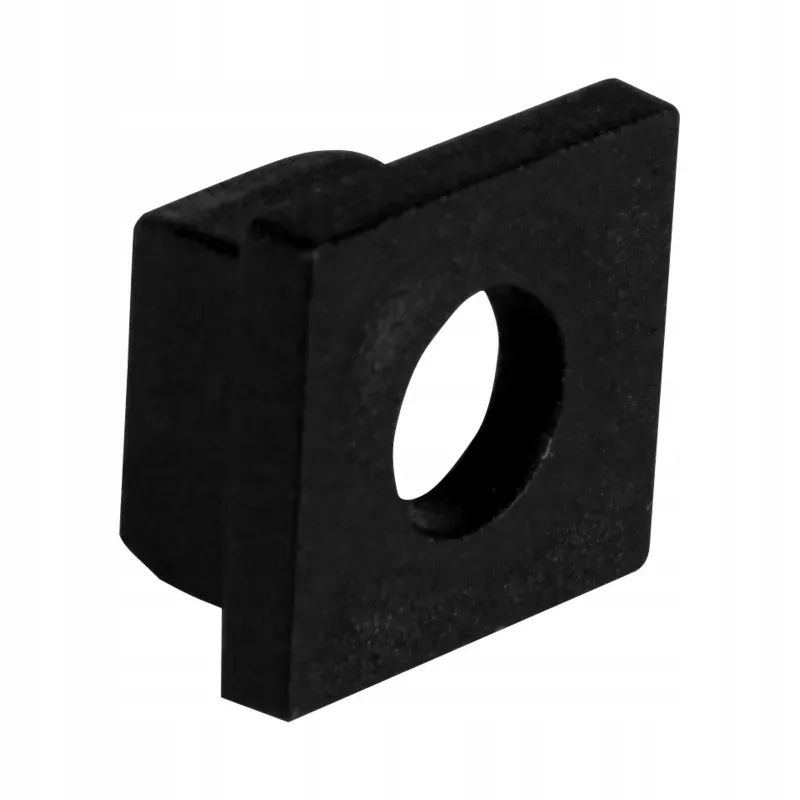Zaślepka do profilu Master LED GK do płytek czarna z otworem-5904703015154