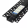 PROFIL LED aluminiowy WPUSZCZANY 20mm do GK płytek kafli glazur 1m + klosz-5904703016069