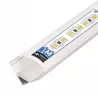 Profil LED narożny do TAŚMY LED Z KLOSZEM 1m aluminiowy kątowy-5904703016052
