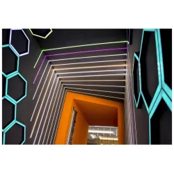Profil LED narożny do TAŚMY LED Z KLOSZEM 1m aluminiowy kątowy-5904703016052