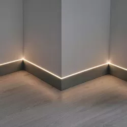 profil LED aluminiowy do TAŚMY Z KLOSZEM 1m wpuszczany czarny + klosz-5904703015994