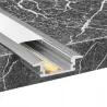 profil LED aluminiowy TAŚMY Z KLOSZEM 1m wpuszczany anodowany + klosz-5904703015987