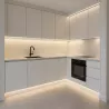 profil LED aluminiowy TAŚMY Z KLOSZEM 1m wpuszczany anodowany + klosz-5904703015987