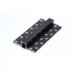 Profil Led Masterled GK 10mm 1m czarny mleczny-5904703022152