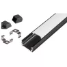 Profil Led Masterled slim 1m czarny mleczny-5904703022374