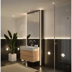 Profil LED Profil Do Taśm LED Klosz Mleczny Zestaw GK 20mm 2m-5904703022220