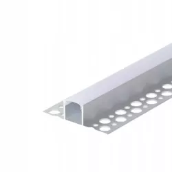Profil Led GK do płytek 2m anodowany mleczny-5904703022237