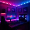 Profil Aluminiowy LED 2m wpuszczany Do Taśmy z Kloszem zaślepka uchwyt-5904703022428